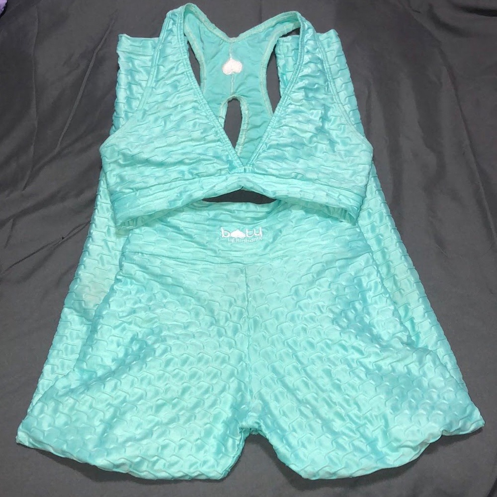 Booty by Brabants Seafoam CHROME SET- Leggings/top